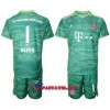 Virallinen Fanipaita + Shortsit Maalivahdin FC Bayern München Manuel Neuer 1 Kolmas Pelipaita 2021-22 - Lasten